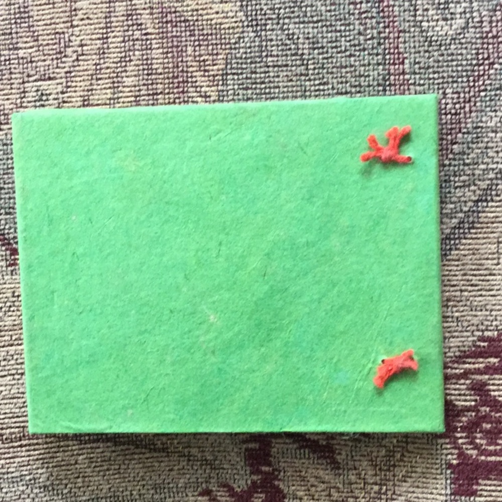 Handmade Paper Notebook - Picture 2 of 5